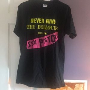 Sex Pistols Punk Shirt Sid Vicious Johnny Rotten